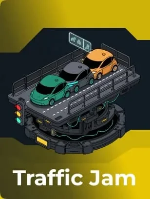 Traffic Jam - provably fair MineBit Original